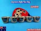 Melamine Japanese Style Mini Tea Cup Set D4008 (5 cups/set) (Z-29)