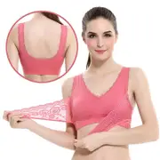 Anti Sagging Comfort Lift Up Bra Wireless Shockproof Sports Support Fitness Vest Bras Breathable Underwear Crotch Back Corset Bra
