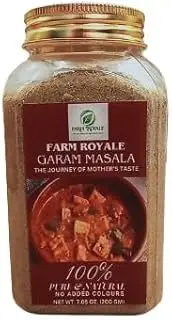 Farm Royale Garam Masala/Hot Spices Powder-200grams | - 100% Natural, Pure, and Fresh Culinary Delight/Export Quality
