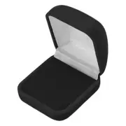 Wholesale Lot of 144 Black Velvet Ring Jewelry Packaging Display Gift Boxes LG