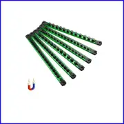 6-Piece Magnetic Socket Organizer Set - Heavy-Duty Aluminum Rail with 80 Clips