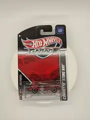 Hot Wheels 2011 GM Garage Chevrolet Corvette Sting Ray w/ New Protector