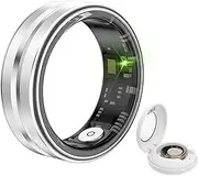 Smart Ring Fitness Tracker Fitness Ring Step Tracker Sleep Monitor Heart Rate Monitor Health Tracking No Subscription Fee for Android iOS