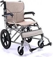 Manual Outdoor Comfortable Mobile Wheelchair Displacement Machine,Lightweight Folding Transport Outdoor Comfortable Mobile Wheelchair Displacement Machine,Portable Travel Outdoor Comfortable