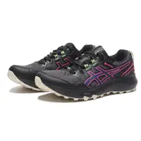 在飛比找PChome24h購物優惠-ASICS 慢跑鞋 GEL-SONOMA 黑桃紅 GTX 全