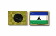 pins pin's flag national badge metal lapel backpack hat button vest lesotho