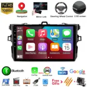 Android 10.1 Car GPS Navigation Radio Wifi Carplay For Toyota Corolla 2006-2012