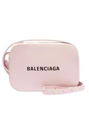 Balenciaga Everyday Camera XS Light Rose Natural Grain Calfskin Leather