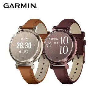 【GARMIN】Lily 2 智慧腕錶 經典款 皮革錶帶款