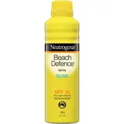 Neutrogena Beach Defence Spray Sunscreen Spf 50 184g