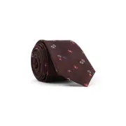 [Paul Smith] Paul Smith-Red Silk Flower Tie-Uomo OS OS