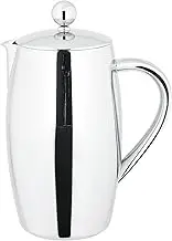 Avanti Deluxe Twin Wall Stainless Steel Coffee Plunger, 500 ml / 2 Cup