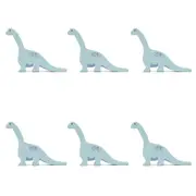 6pc Tender Leaf Toys Brontosaurus Wooden Dinosaur Figure Set Kids/Children 3+