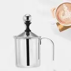 400ml Milk Frother Coffee Milk Frothing Pitcher Stainless Steel for