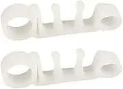 New Bunion Corrector Toe Separators Silicone Gel Elastic Straighteners Spacers, Soft Silicone Gel, Elastic and Comfortable Straighteners, Foot Care Spacers for Pain Relief