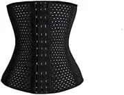 [Generic] 2 x Womens Waist Trainer - Underbust Corset Ladies Black Hourglass 2XL Waist Cinchers