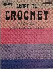 Learn to Crochet in 8 Easy Steps STITCHING Craft Book #17370