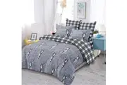 Deer Design Cotton Quilt Doona Duvet/Duvet Cover Pillowcase Set