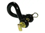 Twisted Clevis Hook - Heavy Duty, Rated for Strength, Versatile Use