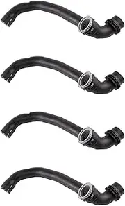 4X Car Engine Cooling Coolant Water Return Hose Pipe for S60 2011-2013 S80 V70 XC60 XC70 XC90 2007-2013 30774513