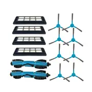 For 3090 Robotic Vacuum Cleaner Accessory Kit Hepa Filter Main Brush Side Brush