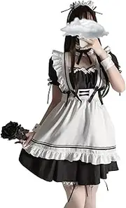 [JINZIJINYU] Sexy Teddy Lingerie Erotic Lingerie Maid Sweet and Cute Apron Tutu Cosplay Uniform Temptation Suit