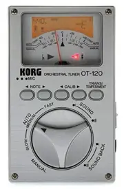 KORG Chromatic Tuner with Needle Meter OT-120