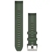 Garmin 010-13225-01 QuickFit 22 mm Green Silicone Replacement Watch Strap Band