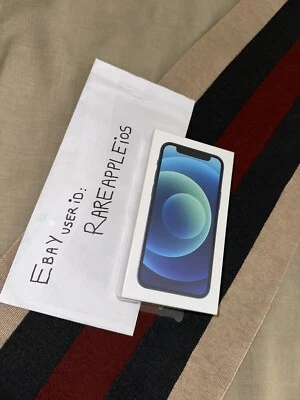 Apple iPhone 12 Mini New Sealed Blue 128gb iOS 14 Unlocked