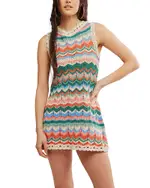Free People Sandy Mae Crochet Mini Dress