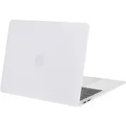 Matte Rubberized Hard Case Shell Cover for 16" MacBook Pro (2021-2023) - Clear