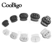 Plastic Cord Lock Ends Bean Stoppers Rope Lock Garment Clothes Bag Sewing Parts