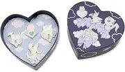 Center: Pokémon Charming Expressions Pin Box Set (4-Pack), Zinc alloy / hard enamel / paper, no gemstone