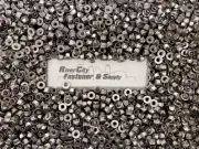 (100) M10-1.5 Flange Stop Lock Nut Nylon Insert Stainless DIN 6926 10mm M10x1.5