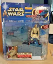 2001 Star Wars Attack of the Clones Obi-Wan Kenobi Figure - New in Box