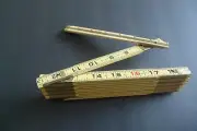 Vintage- KleinTools Folding Wooden Rule- No. 905-6- Made In USA- New Old Stock