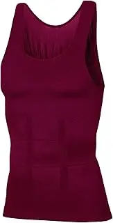 [VgueElegc] Men's Body Shaper Seamless Tank Top Male Body Shaper Slimming Vest Compression Tank Top Shapewear for Men