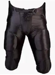 CRAMER Football Pants, Size Youth Large 7 Pads Hip/Tailbone/ Thigh/ Knee