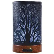 Essential Oil Diffuser 150Ml Metal Aromatherapy Oil Diffuser Ultrasonic Cool Mis