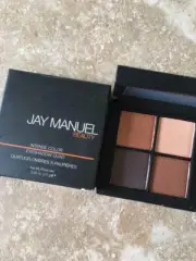 NIB JAY MANUEL Beauty Intense Color Eyeshadow Quad TEMPT 0.05 oz / 1.5 g