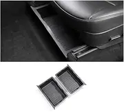 M for Tesla Model Y 2017-2023 Car Interior Accessories Under Seat Storage Box Drawer Type Organizer Storage Lower Box Case Y (Color : MY-2P)