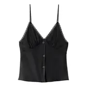[Alexander Wang] Silk Charmeuse Camisole