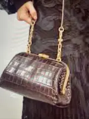 Tory Burch Pumpernickel Small Cleo Shoulder Bag NWT $648