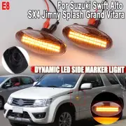 2X For 2013-2020 Suzuki SX4 S-Cross GL Dynamic Flowing LED Side Marker Light (for: Suzuki)