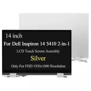 For Dell Inspiron 5410 2-in-1 FHD LCD Touch Screen Assembly DC1RR KRCDD Silver