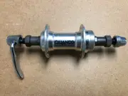 New Quando Rear Hub With Quick Release 14G 32H Anodized Silver