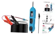 Multifunctional Car Circuit Tester, 6-24V DC Car Power Tester, CNBJ823 blue