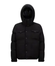 Moncler Logo Patch Down Jacket 2,3 black