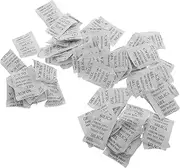 50 Packets 5g Food Freshness Desiccant Packets Safe Silica Gel Absorbers for Moisture Control in Storage
