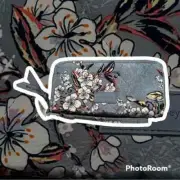 Vera Bradley Ultralight RFID Accordion Wristlet Cherry Blossoms